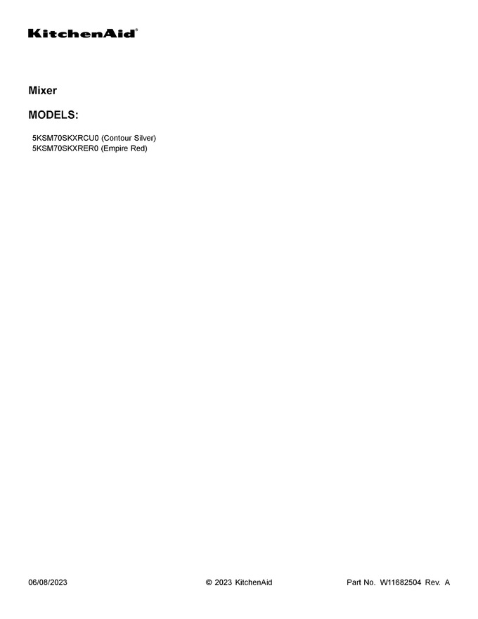 Diagram for 5KSM70SKXRER0
