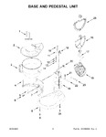 Diagram for 04 - Base And Pedestal Unit