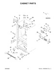 Diagram for 02 - Cabinet Parts