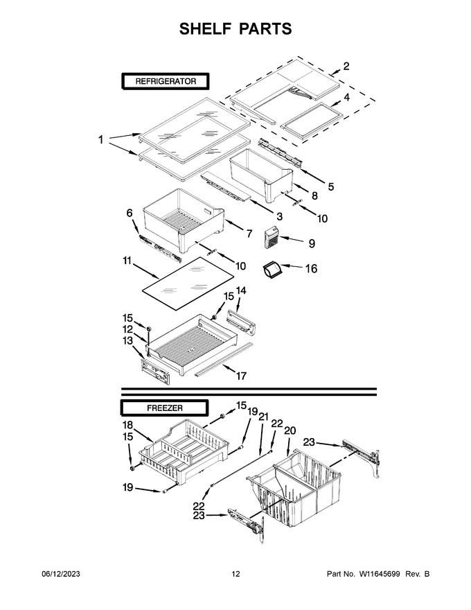 Diagram for WRF560SEHZ03