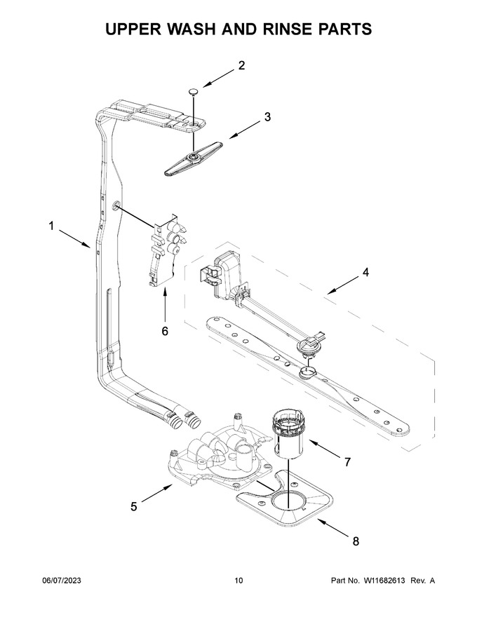 Diagram for KDTE204KWH2