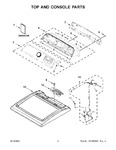 Diagram for 02 - Top And Console Parts