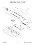 Diagram for 02 - Control Panel Parts