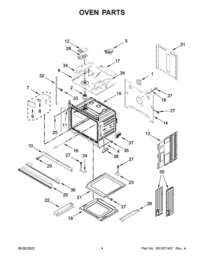 Diagram for WOEC7027PZ00