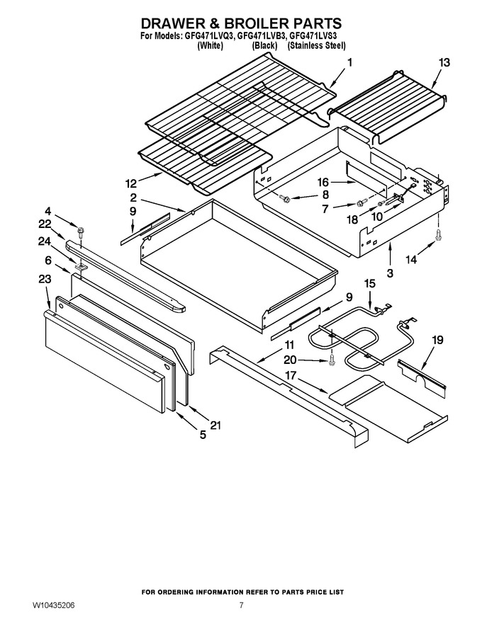 Diagram for GFG471LVQ3