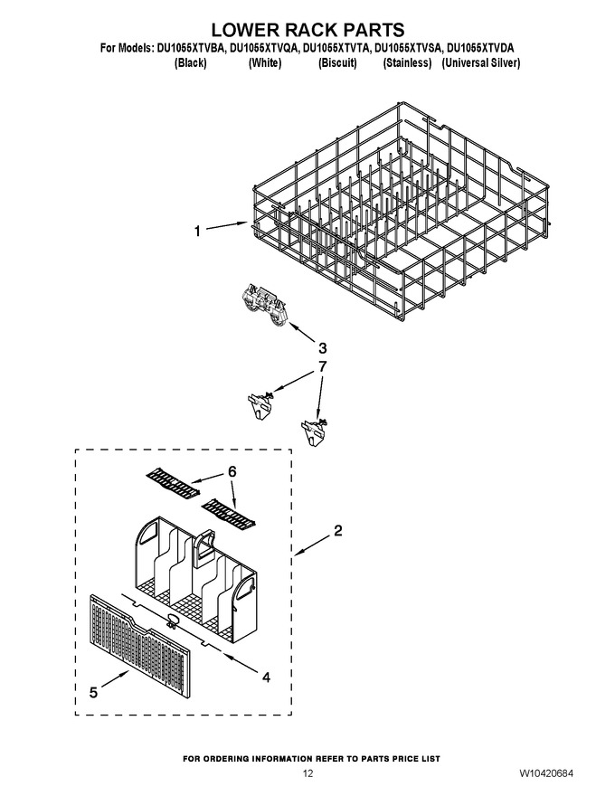 Diagram for DU1055XTVTA