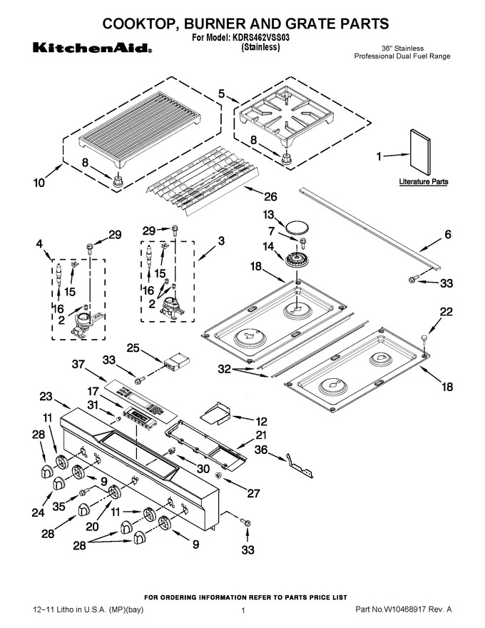 Diagram for KDRS462VSS03