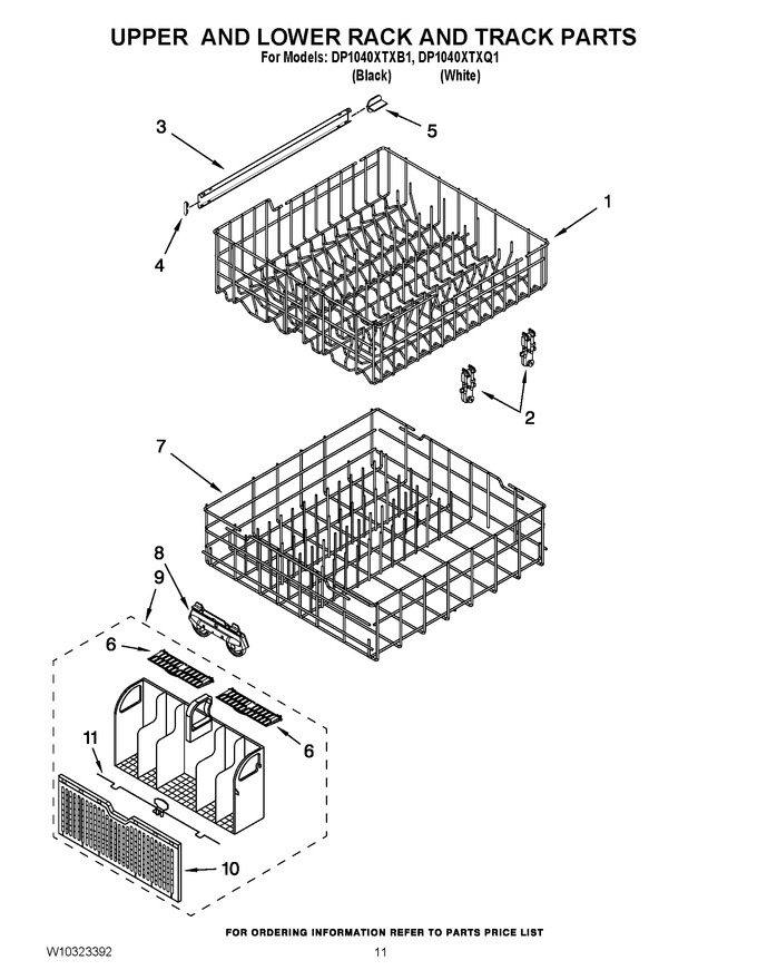 Diagram for DP1040XTXB1