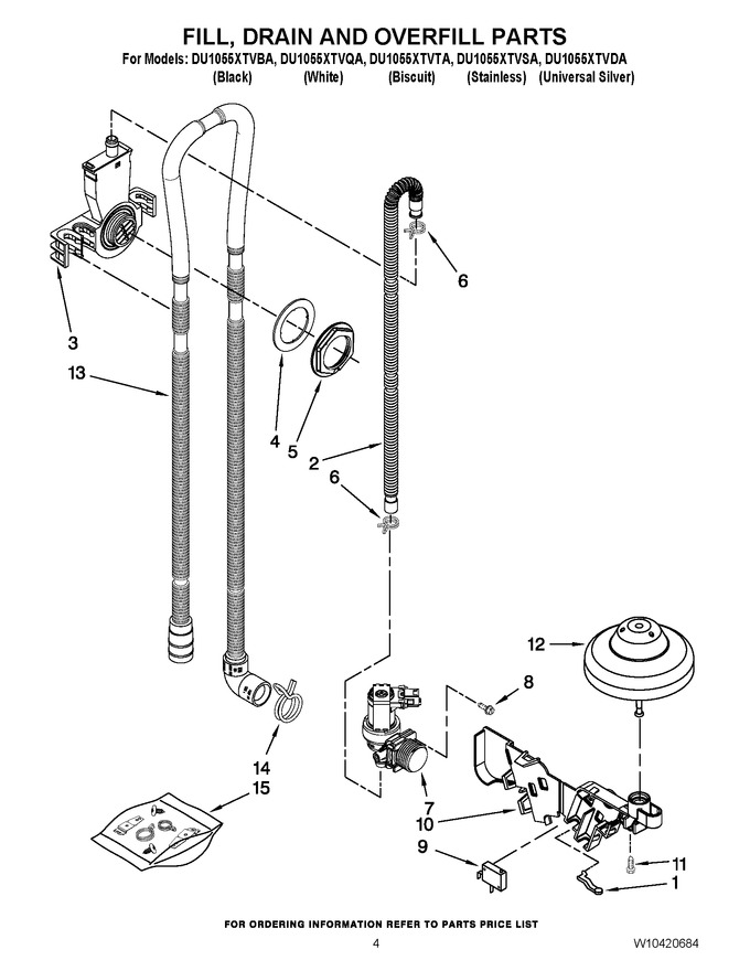 Diagram for DU1055XTVBA
