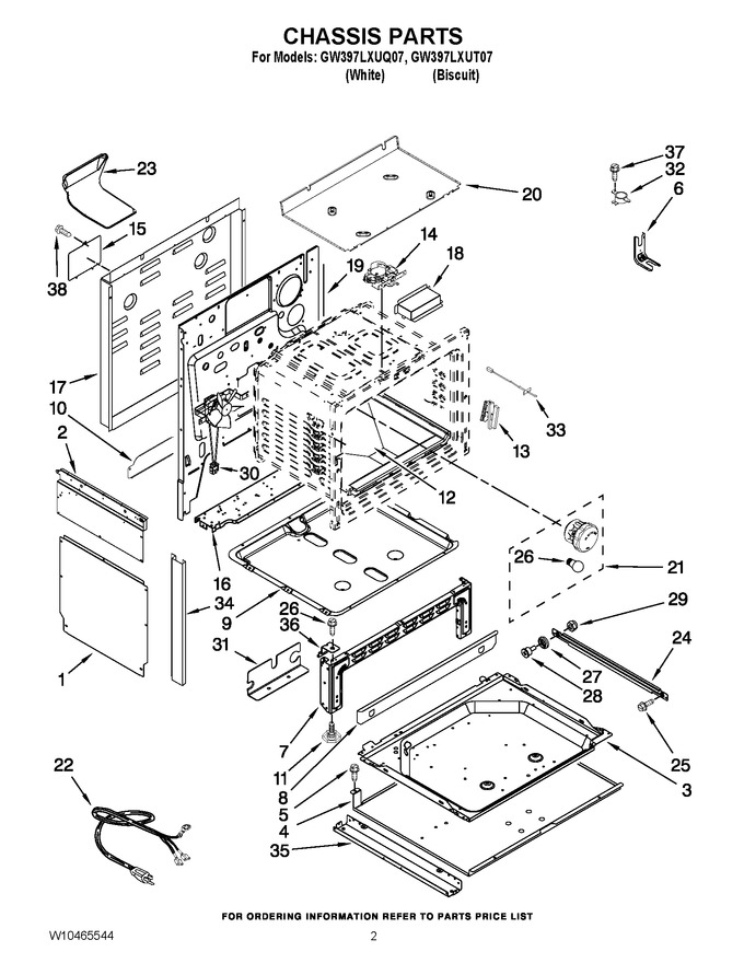 Diagram for GW397LXUT07