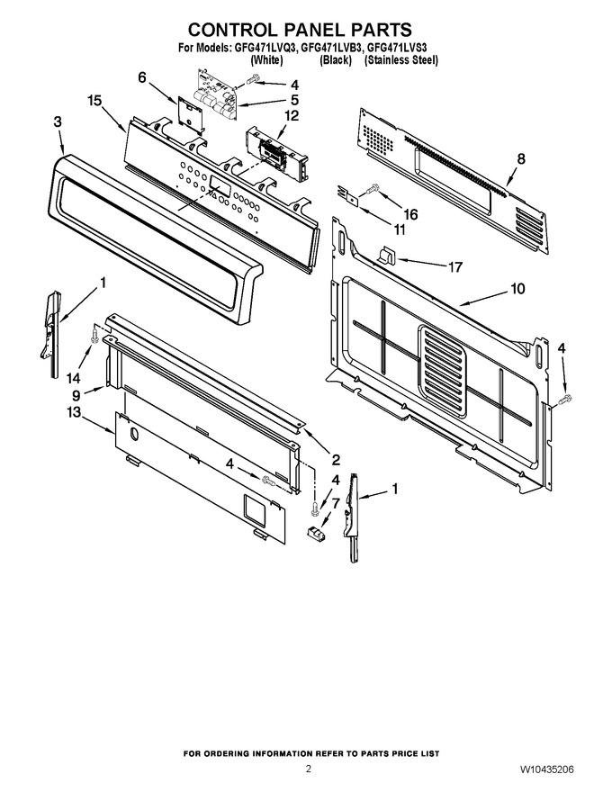 Diagram for GFG471LVQ3