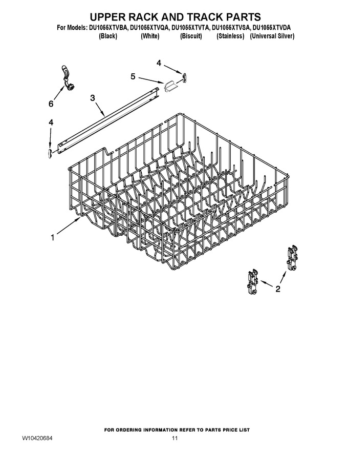 Diagram for DU1055XTVBA