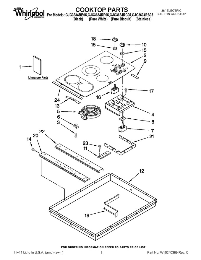 Diagram for GJC3634RS05