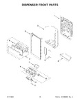 Diagram for 09 - Dispenser Front Parts