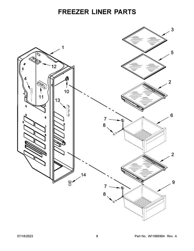 Diagram for KRSC700HPS06