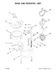 Diagram for 04 - Base And Pedestal Unit