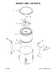 Diagram for 04 - Basket And Tub Parts