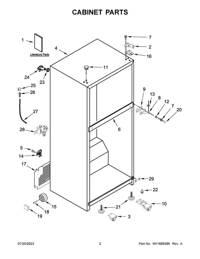 Diagram for WRT348FMES05