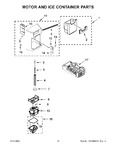 Diagram for 06 - Motor And Ice Container Parts