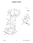 Diagram for 02 - Cabinet Parts