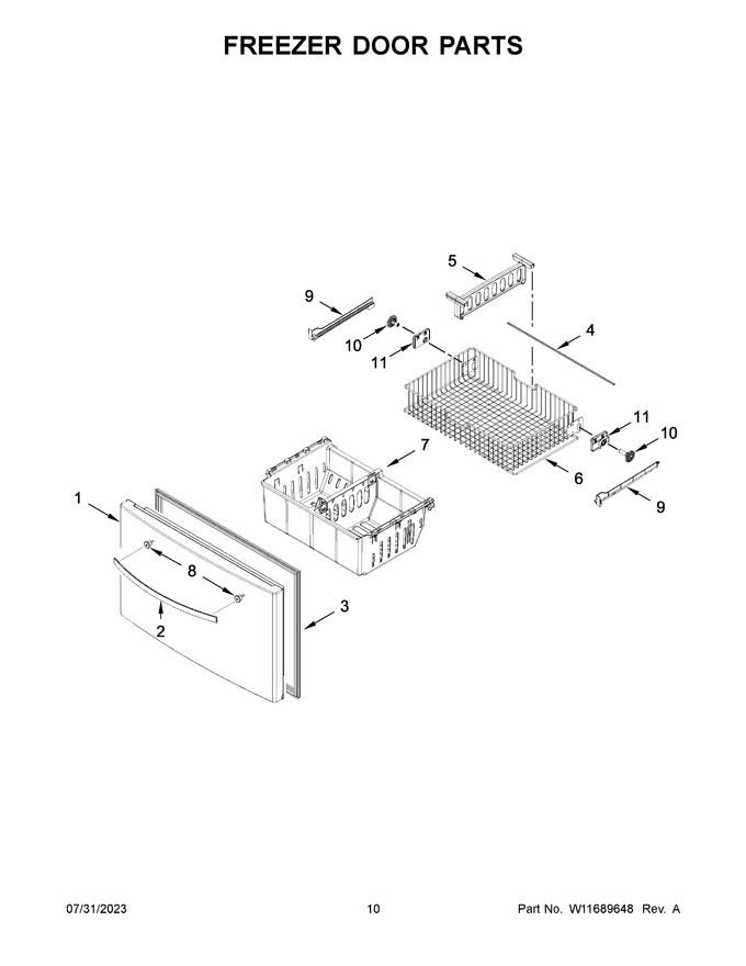 Diagram for WRF555SDHW08