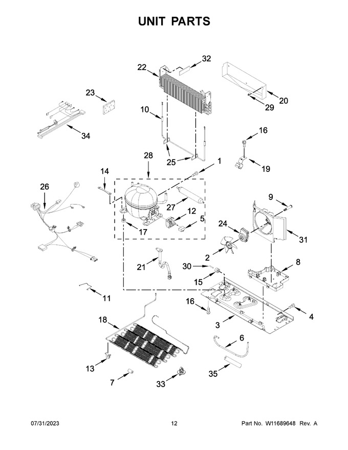 Diagram for WRF555SDHW08