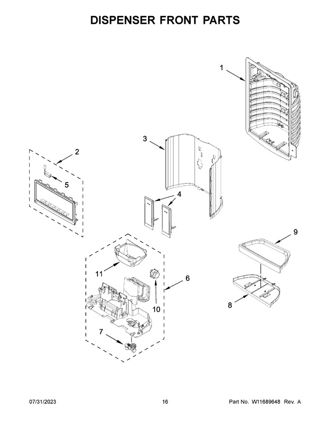 Diagram for WRF555SDHW08