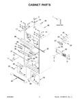 Diagram for 02 - Cabinet Parts
