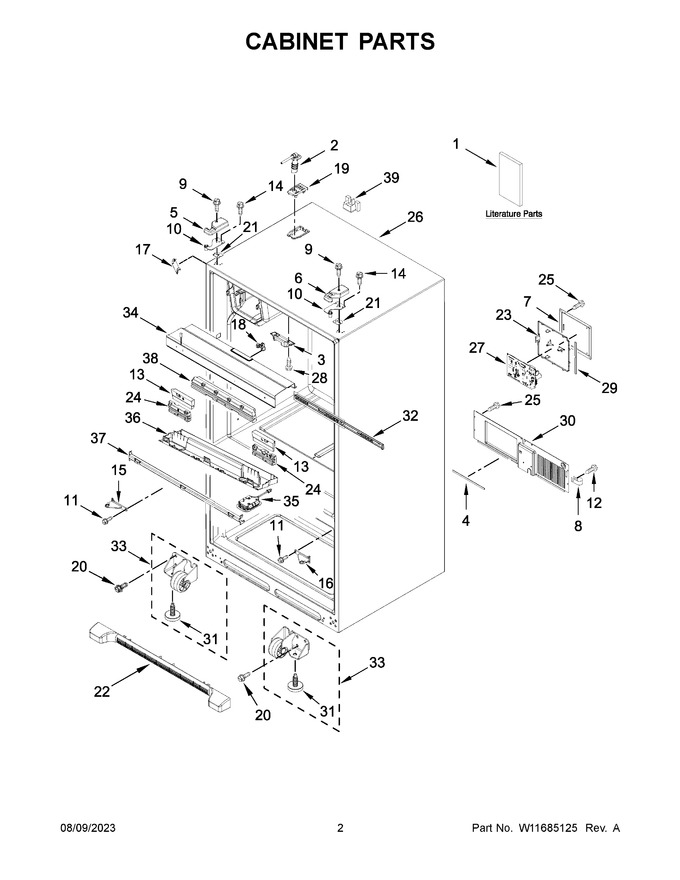 Diagram for WRX735SDHZ09
