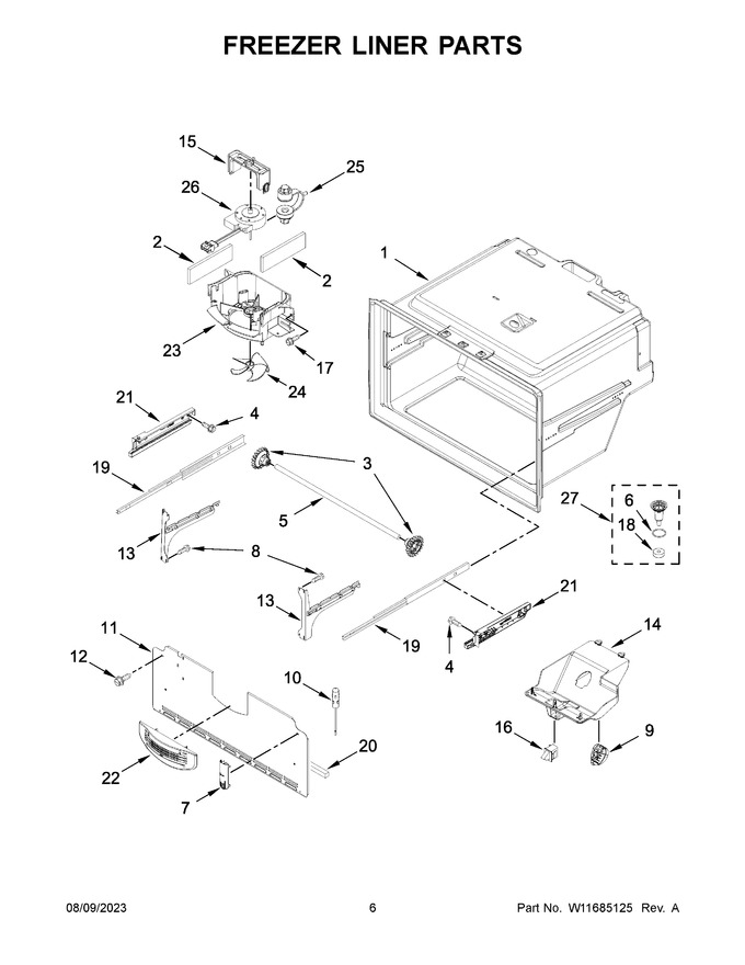 Diagram for WRX735SDHZ09