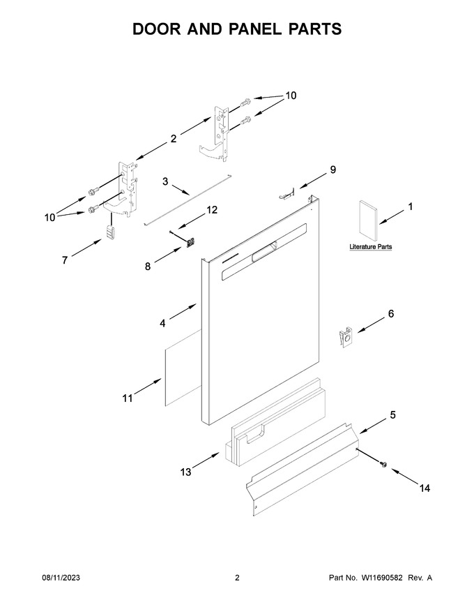 Diagram for WDP730HAMZ1
