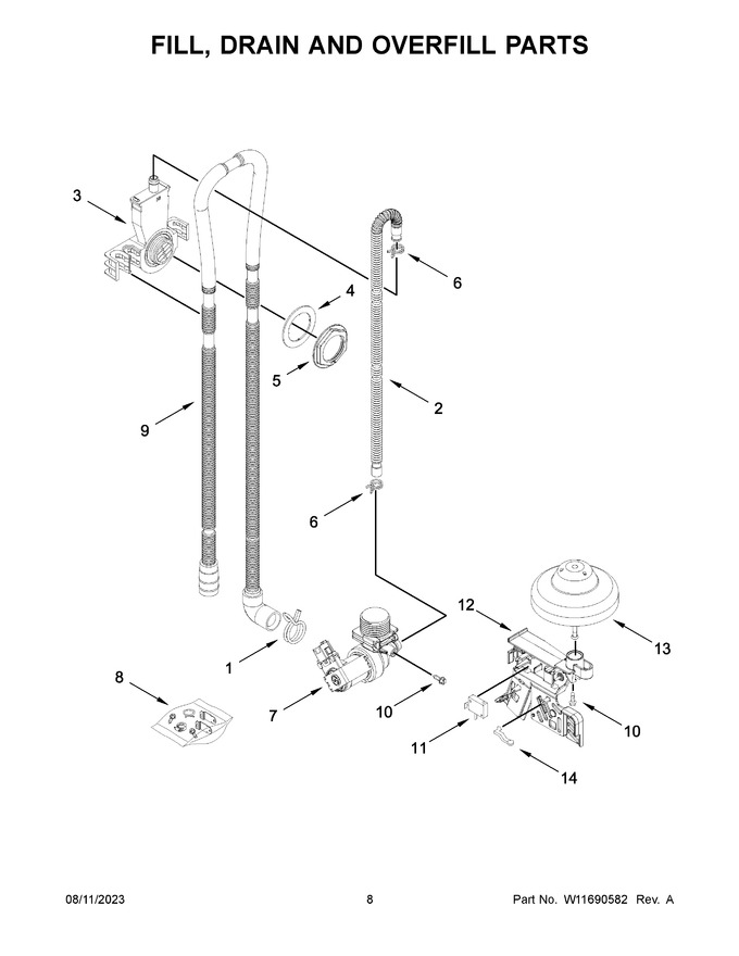 Diagram for WDP730HAMZ1