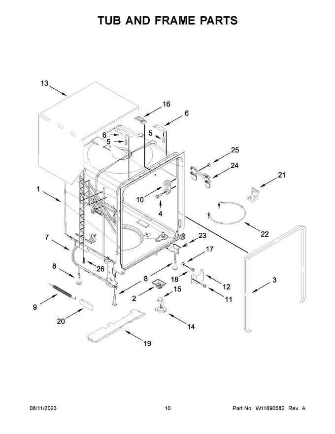 Diagram for WDP730HAMZ1