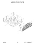 Diagram for 10 - Lower Rack Parts