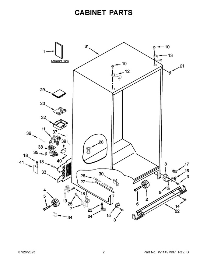 Diagram for KRSF705HBS01