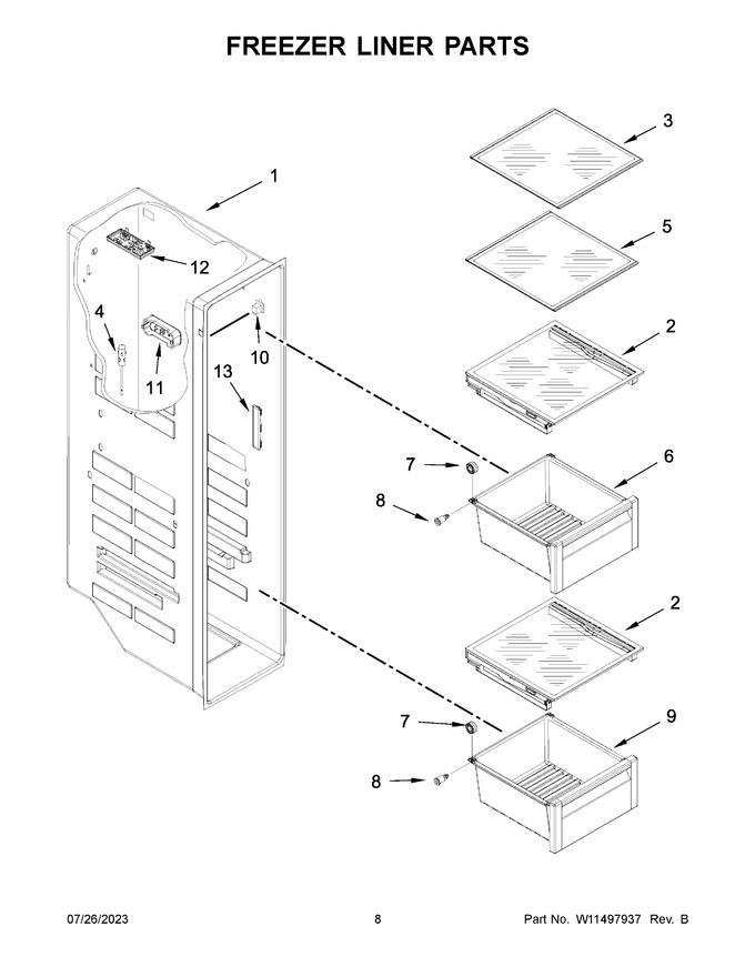 Diagram for KRSF705HBS01
