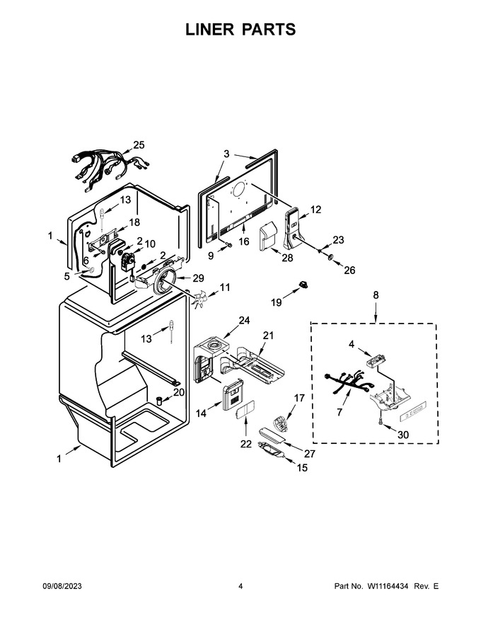 Diagram for WRT311FZDW01