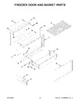 Diagram for 08 - Freezer Door And Basket Parts
