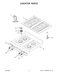 Diagram for 02 - Cooktop Parts