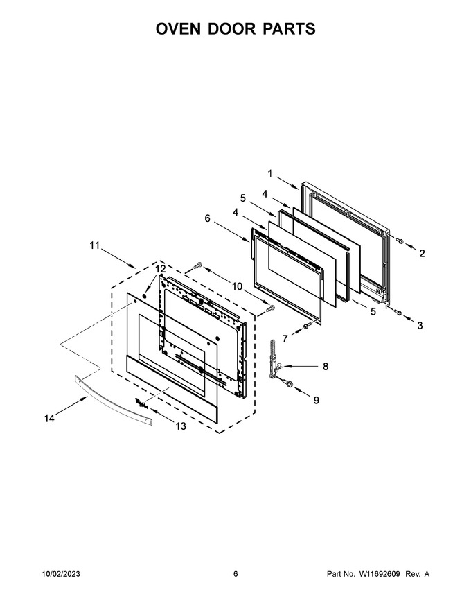Diagram for WOEC5030LW01