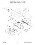 Diagram for 02 - Control Panel Parts