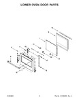 Diagram for 05 - Lower Oven Door Parts