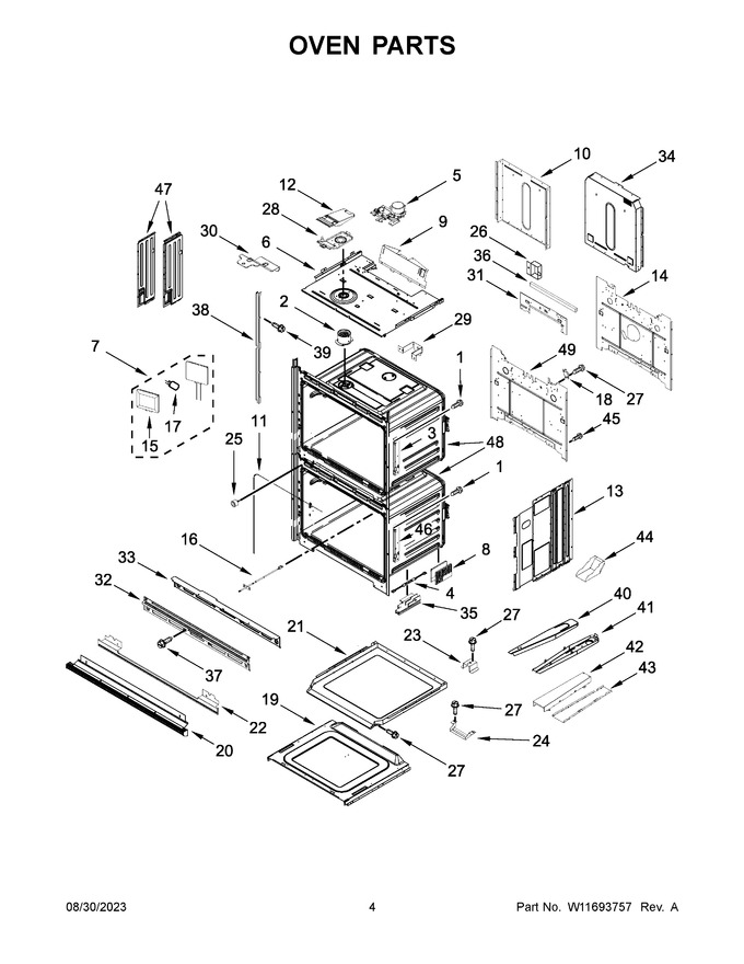 Diagram for WOED5930LZ01