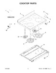 Diagram for 02 - Cooktop Parts