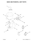 Diagram for 03 - Base And Pedestal Unit Parts