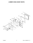 Diagram for 05 - Lower Oven Door Parts