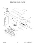 Diagram for 02 - Control Panel Parts