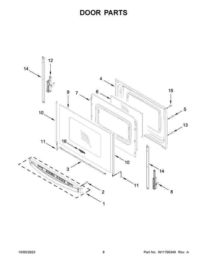 Diagram for WFE505W0JV4