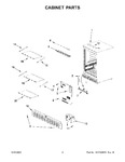 Diagram for 02 - Cabinet Parts