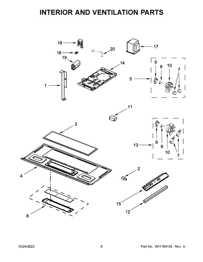Diagram for WMH32519HT07